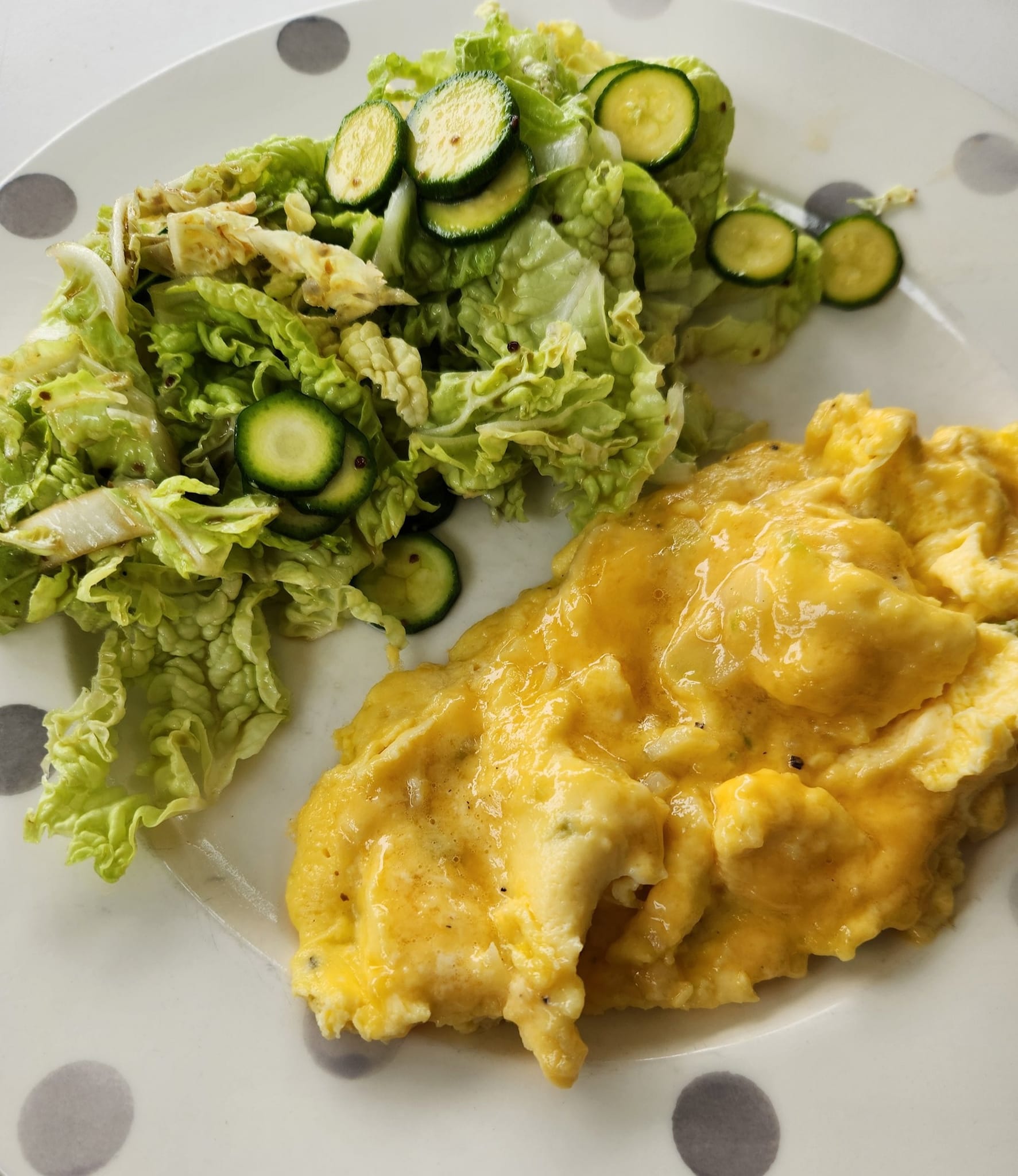 Omelette à l'ail nouveau