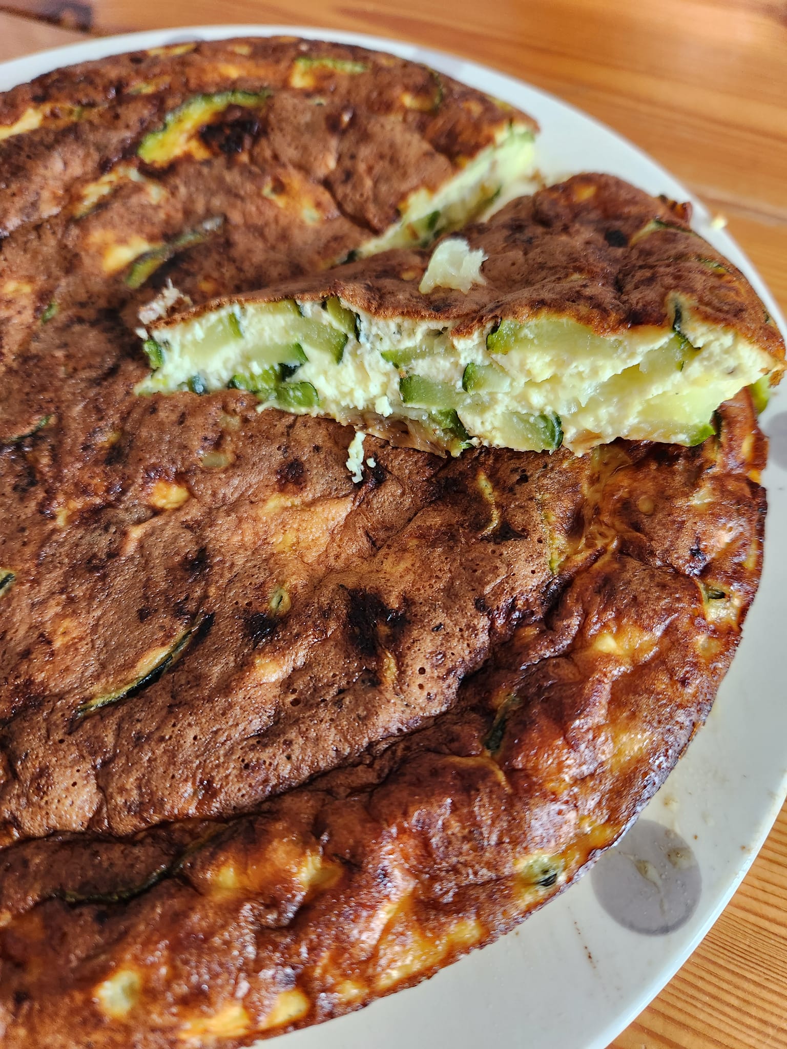 Frittata de courgettes